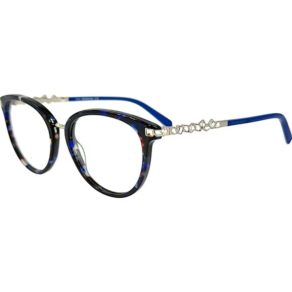Swarovski SK5344 Womens Plastic Eyeglass Frame 055 Coloured Havana 53-17 main image 5